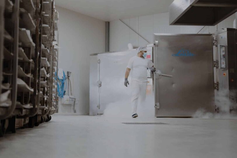 Pizzamanufaktur O Sole Mio 1 Frionic Wärmerückgewinnung von Forstner Pizza Kühlung