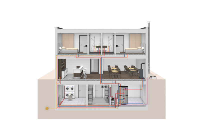 Wie funktioniert ein Frionic-Systemspeicher? 1 Das Frionic Wärmerückgewinnungssystem