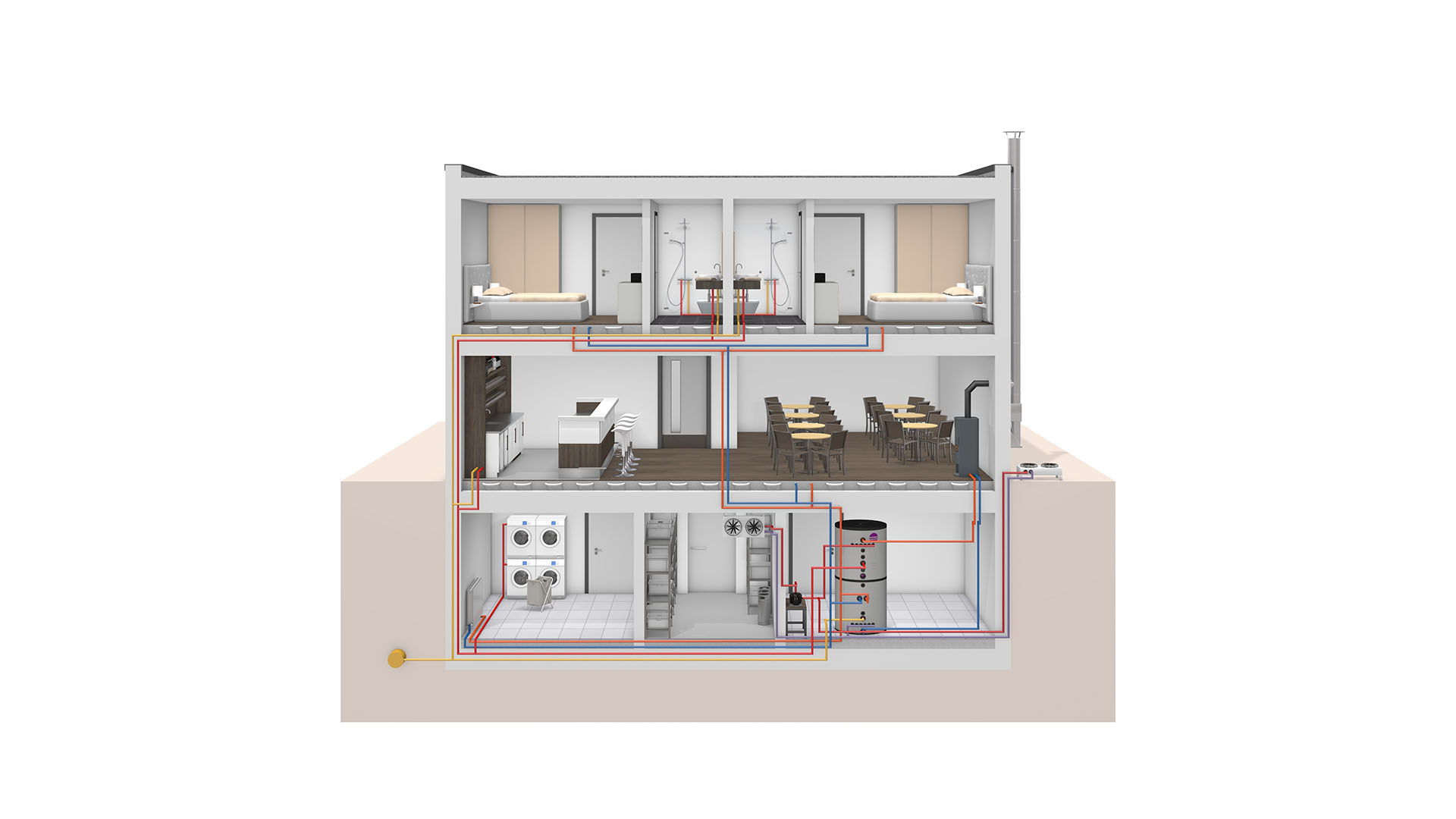 Das Frionic Wärmerückgewinnungssystem